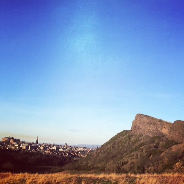 View from Arthur's Seat route
