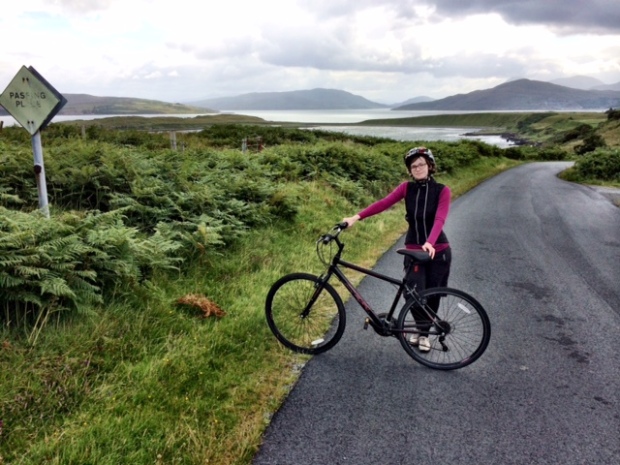 Cycling in Skye