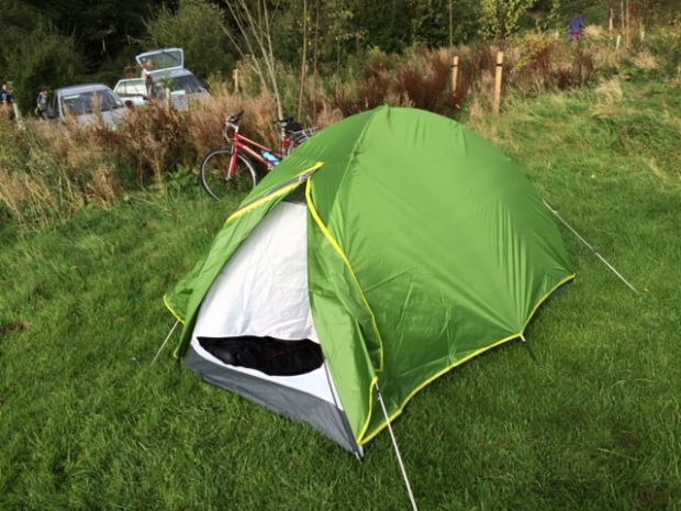 My pokey wee tent from Decathlon